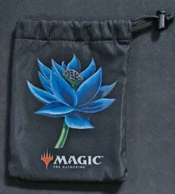 MTG Black Lotus Treasure Nest Dice Bag Black Lotus Card Accessory Used - Image 1