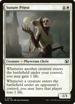MTG - Suture Priest - MOC 0210 - March of the Machine - Magic the Gathering - Image 1
