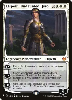MTG - Elspeth, Undaunted Hero - 270 - The List Reprints - Mythic - Magic - Image 1