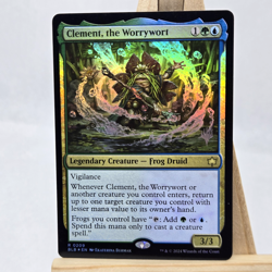 Clement, the Worrywort Bloomburrow Foil Promo 209 Rare NM Near Mint Single - Image 1
