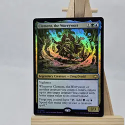 Clement, the Worrywort Bloomburrow Foil Promo 209 Rare NM Near Mint Single - Image 2