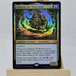 Clement, the Worrywort Bloomburrow Foil Promo 209 Rare NM Near Mint Single - Image 4