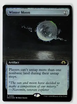 Winter Moon (Extended Art) #462 (Foil) (NM) Modern Horizons 3 MH3 Magic MTG - Image 1