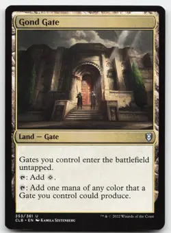 Gond Gate #353 (LP) Baldur's Gate CLB Magic MTG - Image 1