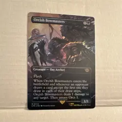 Wizards of the Coast Orcish Bowmasters Borderless Creature Rare FOIL 433 EN 2023 - Image 1