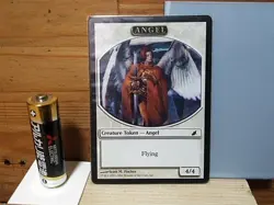 MTG Token Angel English Used Magic The Gathering Token Card - Image 1