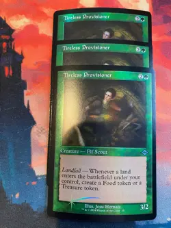 MTG Modern Horizons 3 Tireless Provisioner Retro Frame Foil x 4 - Image 1