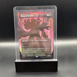 Super Shredder (Borderless) Teenage Mutant Ninja Turtles Foil - Image 1