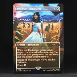 Pre-War Formalwear (Lucy) #2450 (FOIL) ~ MTG Secret Lair x Fallout - Image 2