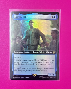*Danny Pink* (Extended Art) - Universes Beyond: Doctor Who (WHO) #356 -Foil Rare - Image 1