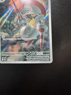 Pokemon SV Black Bolt Escavalier Illustration Rare Card 138/086 NM Holo - Image 5