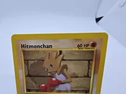Hitmonchan 69/105 1st Edition Neo Destiny Pokemon TCG 2002 Common Regular NM - Image 2
