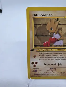 Hitmonchan 69/105 1st Edition Neo Destiny Pokemon TCG 2002 Common Regular NM - Image 3