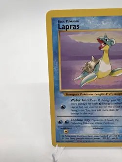 Lapras 25/62 Fossil Set Pokemon TCG 1999 Regular Rare Ken Sugimori NM - Image 3