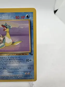 Lapras 25/62 Fossil Set Pokemon TCG 1999 Regular Rare Ken Sugimori NM - Image 4