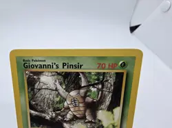 Giovanni's Pinsir 24/132 1st Edition Gym Challenge Pokemon TCG 2000 Regular LP - Image 2