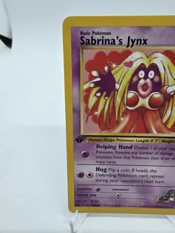 Sabrina's Jynx 57/132 1st Edition Gym Challenge Pokemon TCG 2000 Regular LP/NM - Image 3