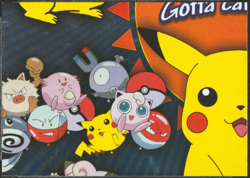 2000 Topps Pokemon TV Animation Edition Series 3 Holo Foil P03 Puzzle Pikachu - Image 1