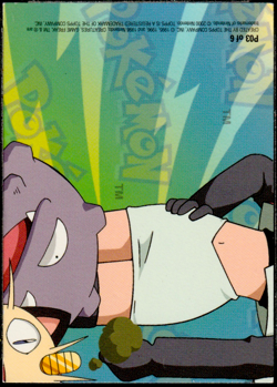 2000 Topps Pokemon TV Animation Edition Series 3 Holo Foil P03 Puzzle Pikachu - Image 2
