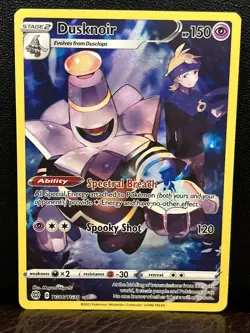 Dusknoir TG06/TG30 SWSH09: Brilliant Stars Trainer Gallery Pokemon - Image 1