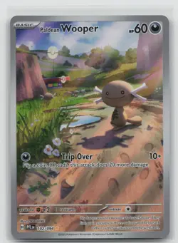 Paldean Wooper 102/094 Illustration Rare Phantasmal Flames Pokemon Near Mint - Image 1