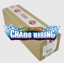 Pokemon Chaos Rising Booster Case 6 Factory Sealed Boxes PRESALE - Image 1