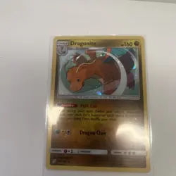 Pokemon TCG Dragonite Sun & Moon - Team Up 119/181 Holo SWIRL Rare#13 - Image 1