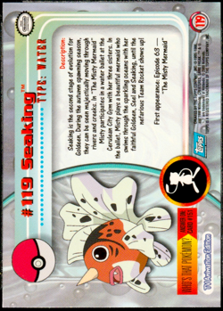 2000 Topps Pokemon TV Animation Edition Series 3 Holo Foil - Image 2