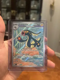 Pokemon Eelektross Sv: Black Bolt Illustration Rare Holo 115/086 160 HP - Image 1