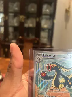 Pokemon Eelektross Sv: Black Bolt Illustration Rare Holo 115/086 160 HP - Image 4
