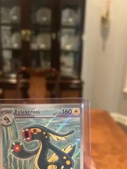 Pokemon Eelektross Sv: Black Bolt Illustration Rare Holo 115/086 160 HP - Image 5