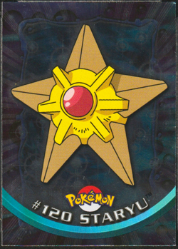 2000 Topps Pokemon TV Animation Edition Series 3 Holo Foil #120 Staryu - Image 1