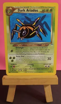 Pokemon TCG Dark Ariados 17/105 Neo Destiny Unlimited Regular Rare LP - Image 3