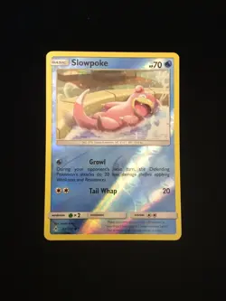 Pokemon TCG Slowpoke Unbroken Bonds 42/214 Common Reverse Holo - Image 1