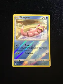 Pokemon TCG Slowpoke Unbroken Bonds 42/214 Common Reverse Holo - Image 3