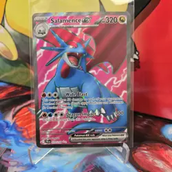 Salamence ex 177/159 SV09 Journey Together Pokemon TCG NM+ - Image 1