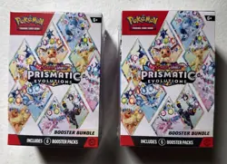 2x Prismatic Evolutions Booster Bundles: Pokemon - New & Sealed - Scarlet Violet - Image 1