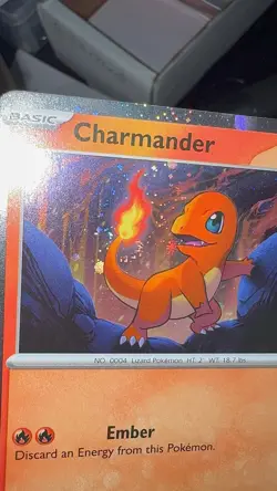 Charmander (Cosmos Holo) 047 Promo S&V Pokemon NM Tail Flame Swirl - Image 5
