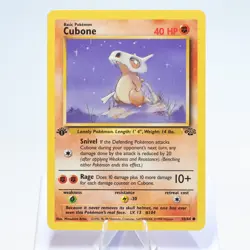 Pokemon TCG - Cubone 50/64 Jungle Common 1st Edition WOTC - LP - Image 2