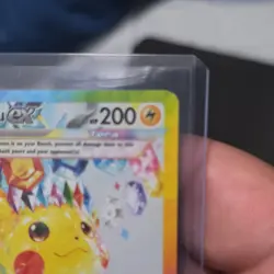 Pokemon Pikachu ex Special Illustration Rare Full Art Holo Sv08 238/191 - Image 3