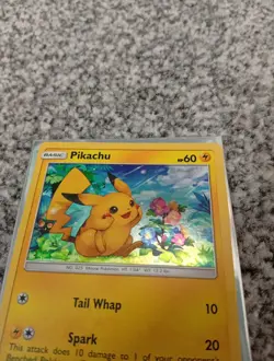 Pikachu - Pokemon Sun & Moon Black Star Promo TCG Card SM86 - Image 3