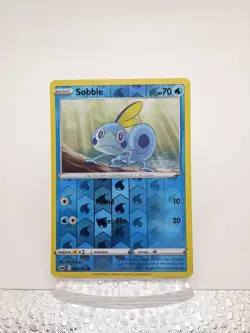 Pokemon TCG Sword And Shield Sobble #55/202 Reverse Holo Common - Image 1