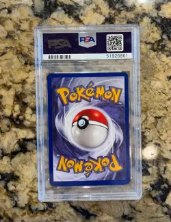 Pokemon TCG Pikachu Base Set 58/102 Regular Shadowless Common PSA 9 - Image 2