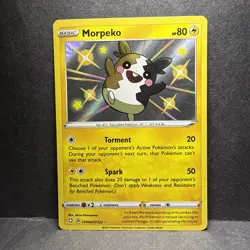 Pokemon Morpeko #SV044/SV122 English Shining Fates Shiny Holo NM - Image 1