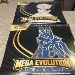 Pokemon Vending Machine Mega Evolution Elite Trainer Box 2x Lucario Gardevoir - Image 1
