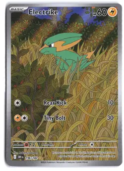 Electrike 196/182 Illustration Rare Destined Rivals Pokemon - Image 1