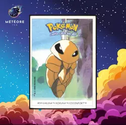 Carte Pokemon Coconfort / Kakuna 14 Sticker Dunkin Boomer - Image 1