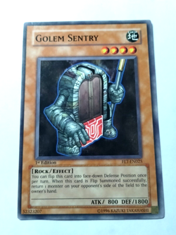 Yu-Gi-Oh! Golem Sentry Flaming Eternity FET-EN025 1st Edition Com. -Uncirculated - Image 1
