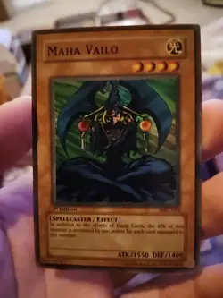 Yugioh Maha Vailo MRL-012 Super Rare 1st Ed LP - Image 1