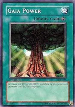 Moderately Played, English Yu Gi Oh Gaia Power - MRL-096 - Common - 1st Edition - Image 1